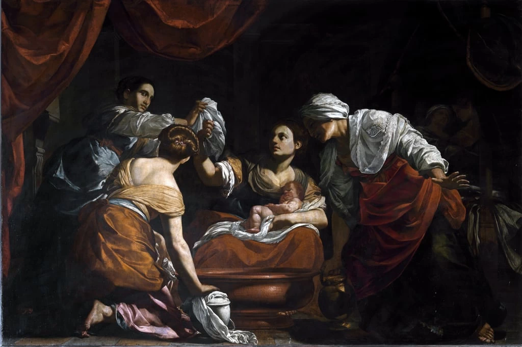 La nascita della Vergine - San Francesco a Ripa, Roma